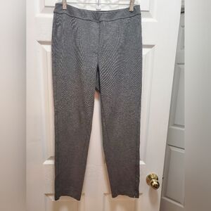 JJill Wearever Collection Travel Pants, Size Small, Charcoal